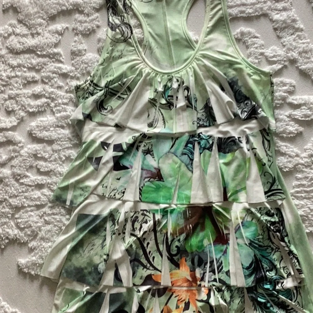 Chic Sleeveless Patterned Midi Dress - Picture 4 of 4